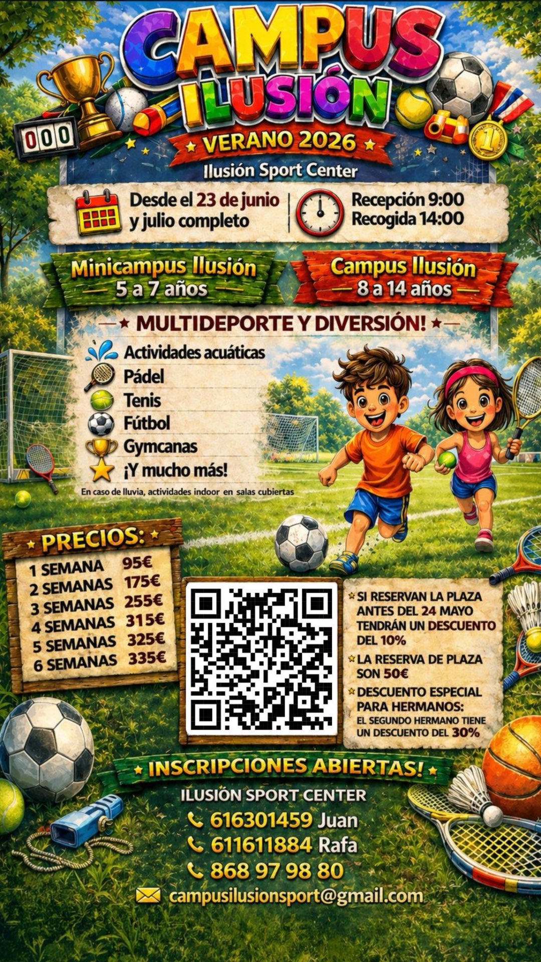 CAMPUS Y MINICAMPUS ILUSIÓN 2026